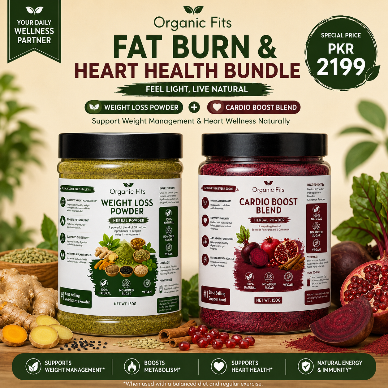Fat Burn & Heart Health Bundle