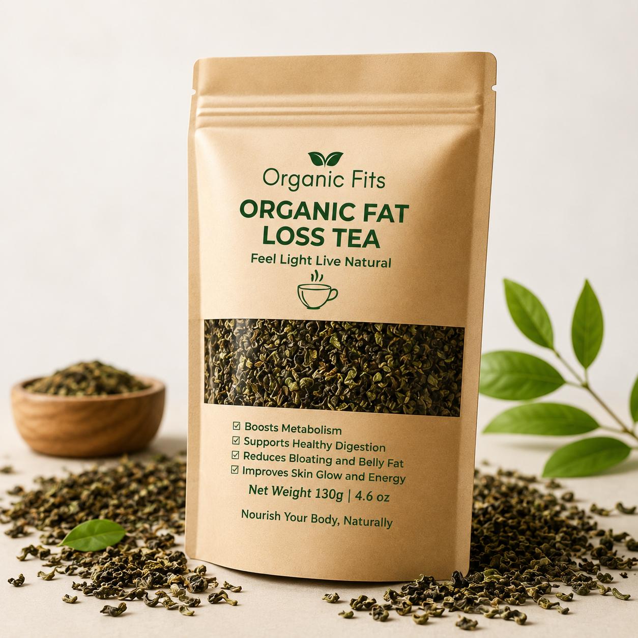 Organic Fat Loss Tea | 130G 70-80 Cups